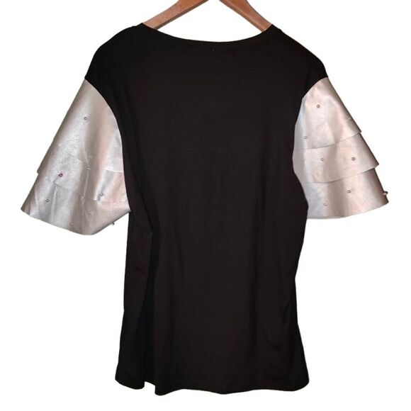 Ko. Ko. Ailis Fashion Graphic Front Blouse - Picture 6 of 11